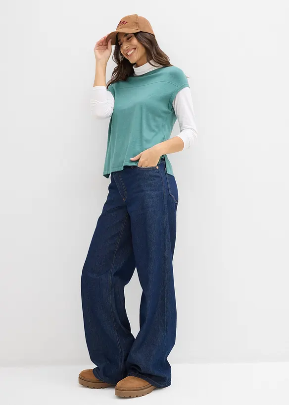 Spencer van zachte viscosemix, bonprix