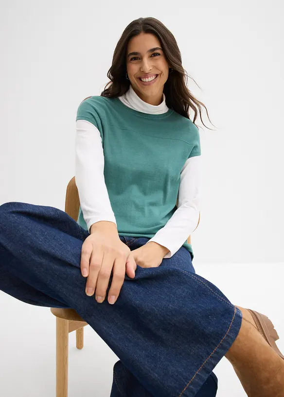 Spencer van zachte viscosemix, bonprix