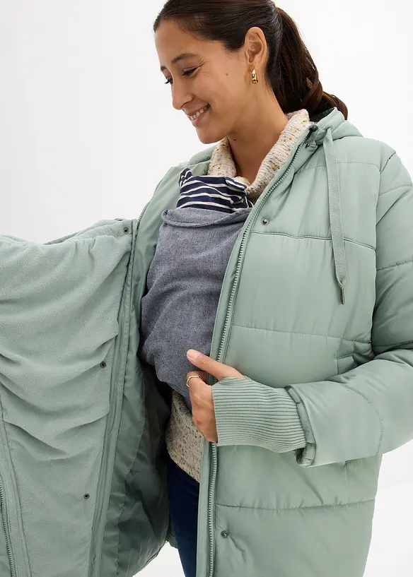 Lange 3-in-1 zwangerschapsjas/draagjas, bonprix
