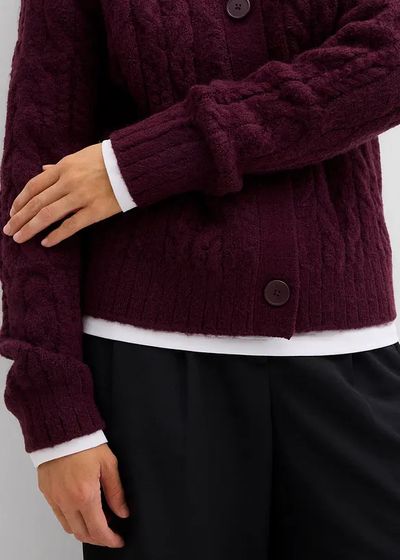 Grof gebreid vest, bonprix