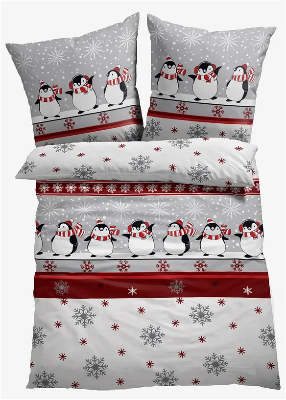 Dekbedovertrek met pinguïns, bonprix