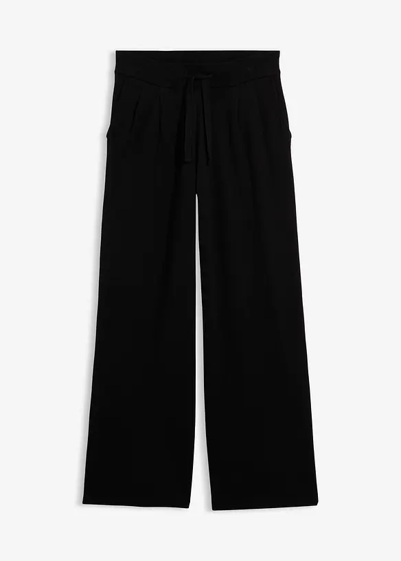 Broek van een zachte kasjmiermix, bonprix