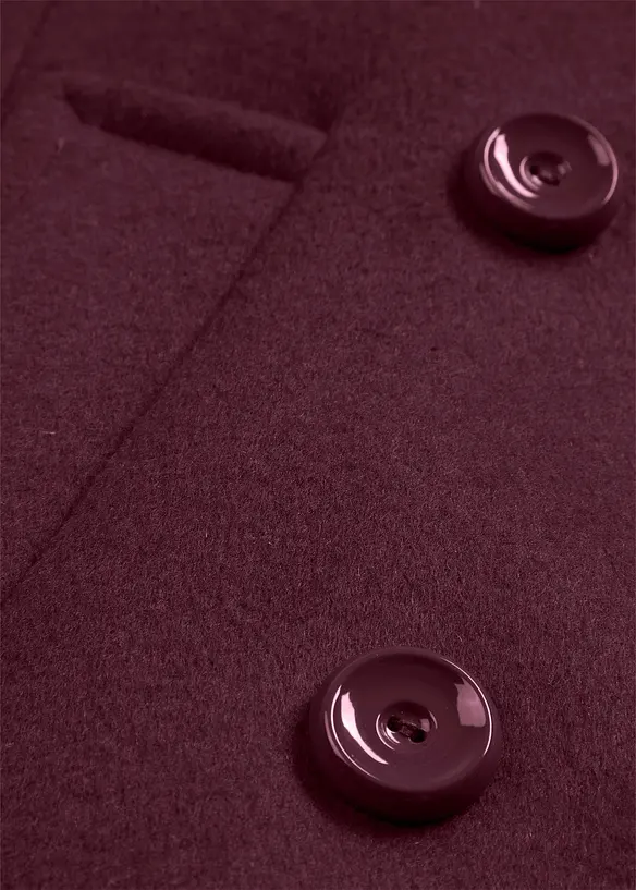 Peacoat in een wolmix, bonprix