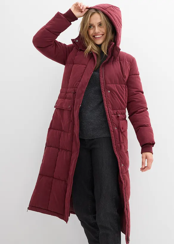 Winterjas met ritssluitingen opzij, bonprix