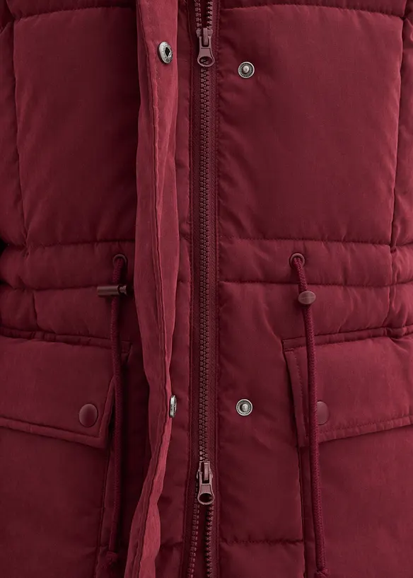 Winterjas met ritssluitingen opzij, bonprix