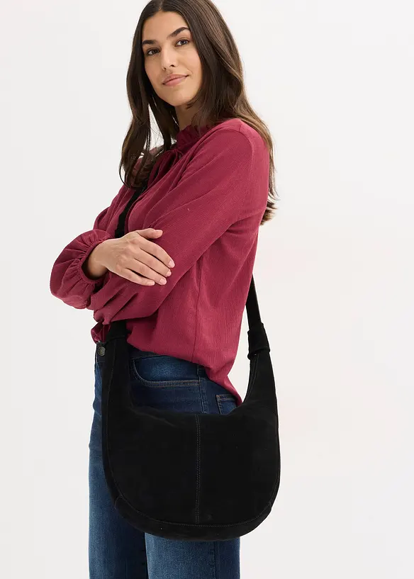 Leren handtas, bonprix