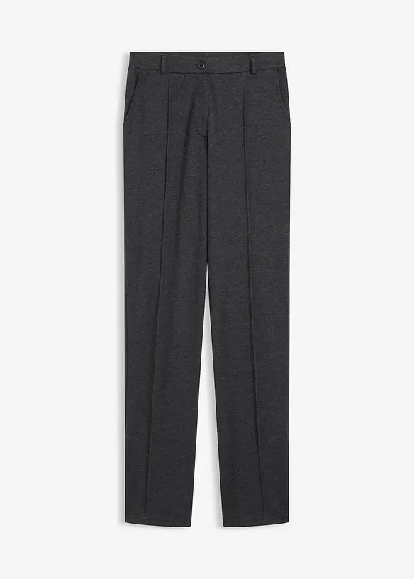 Jersey broek met paspels, bonprix