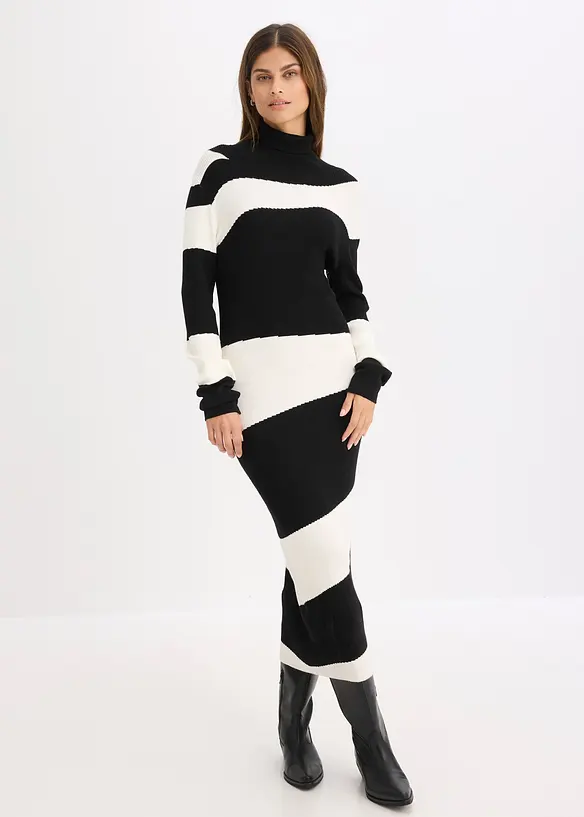 Gebreide jurk, bonprix