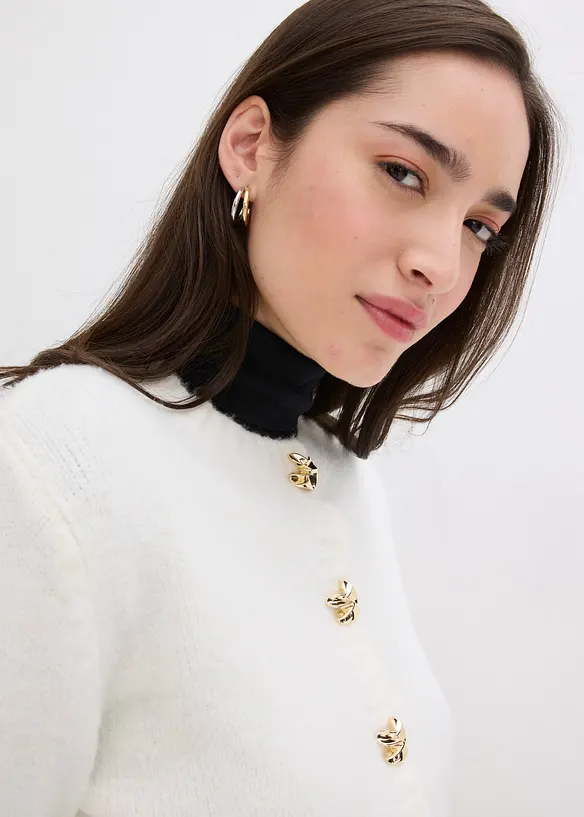 Vest met decoratieve knopen, bonprix
