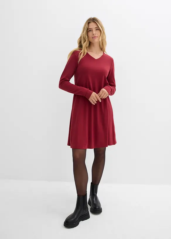 Jurk in een soepele viscosemix, bonprix