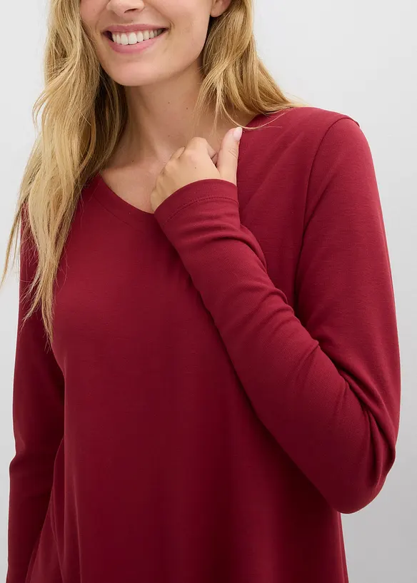 Jurk in een soepele viscosemix, bonprix