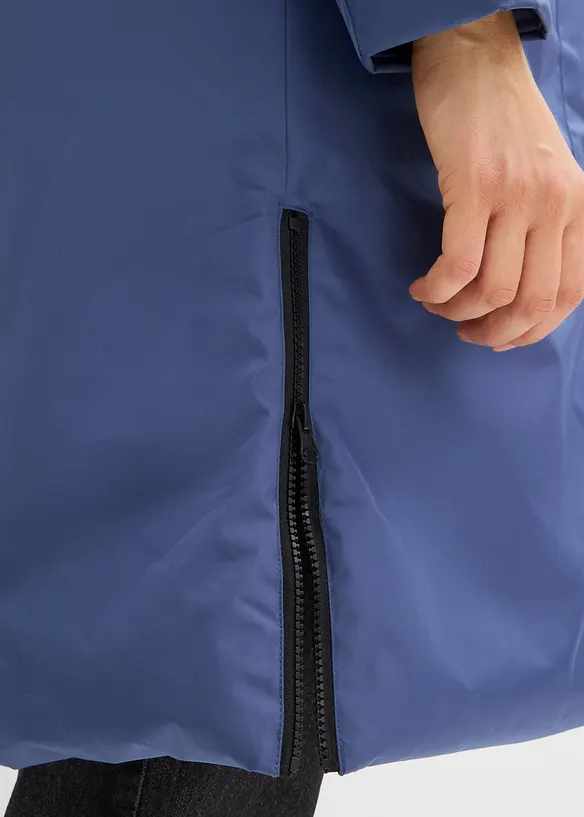 Lange gewatteerde jas, bonprix