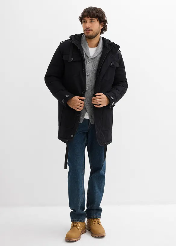 Outdoor parka met teddy voering, bonprix
