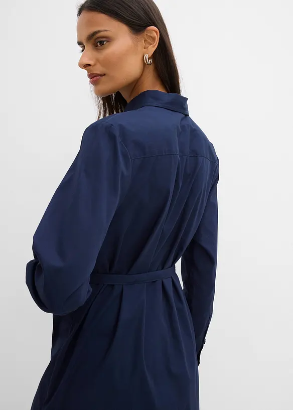 Midi jurk van puur biologisch katoen, bonprix