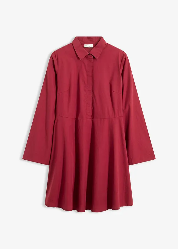 Overhemdjurk van puur katoen, bonprix