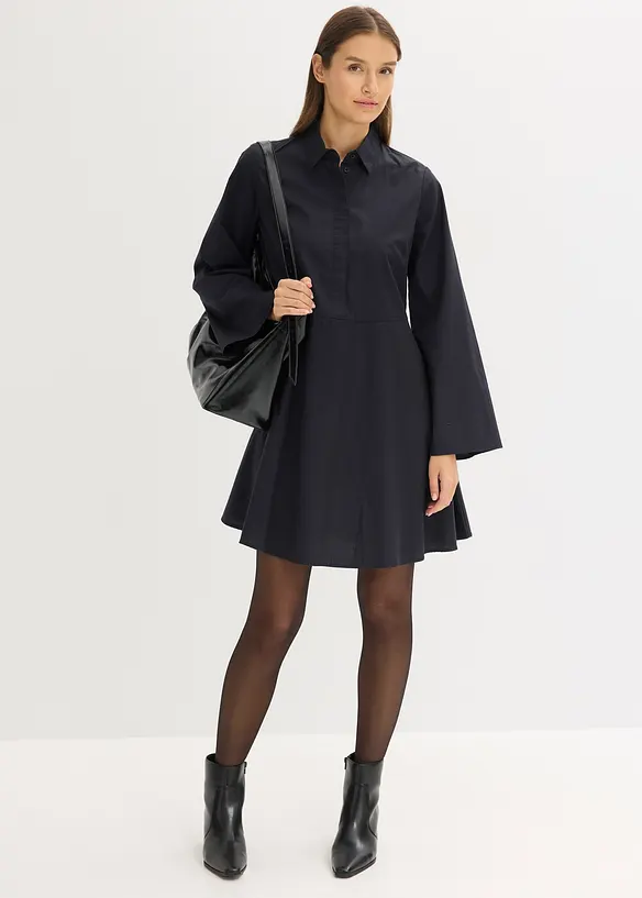 Overhemdjurk van puur katoen, bonprix