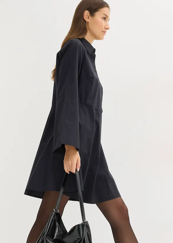 Overhemdjurk van puur katoen, bonprix