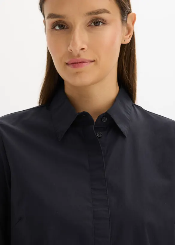 Overhemdjurk van puur katoen, bonprix