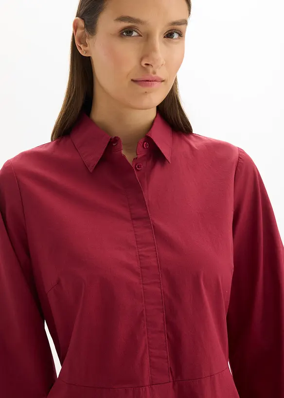 Overhemdjurk van puur katoen, bonprix