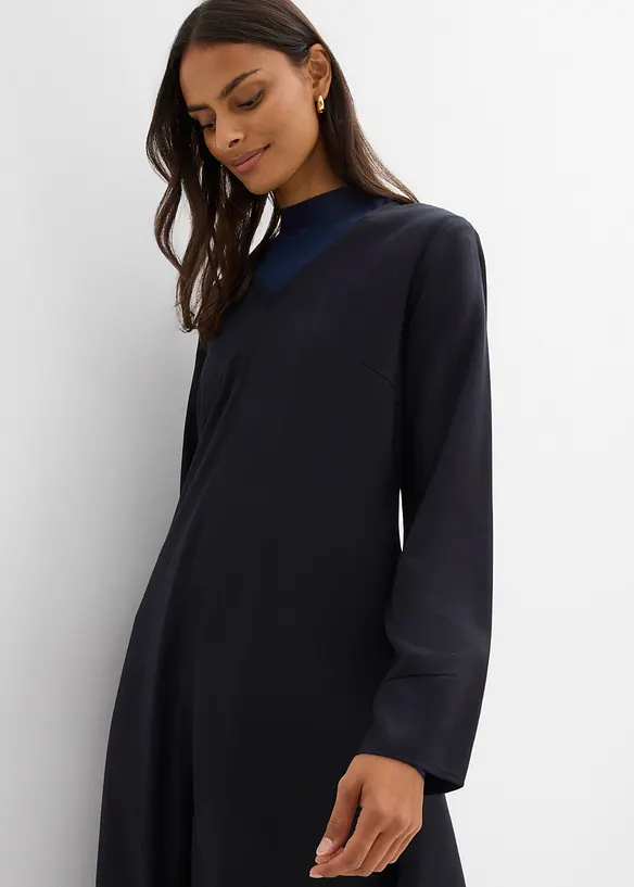 Twill jurk van soepelvallend lyocell, bonprix