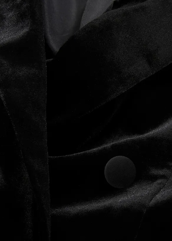 Fluwelen blazer, bonprix