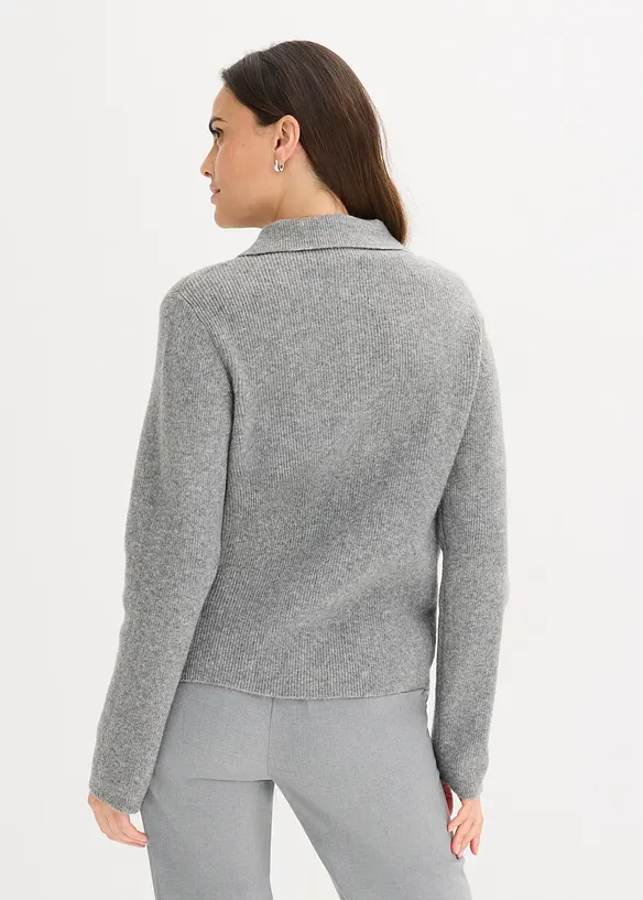 Polo-trui met wol, bonprix