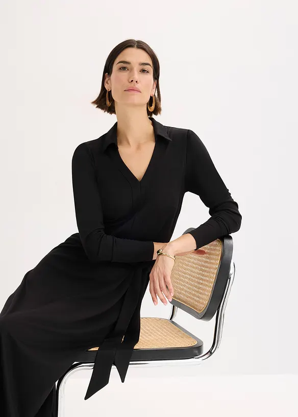 Overhemdjurk met viscose, bonprix