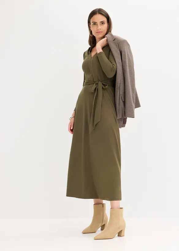 Overhemdjurk met viscose, bonprix
