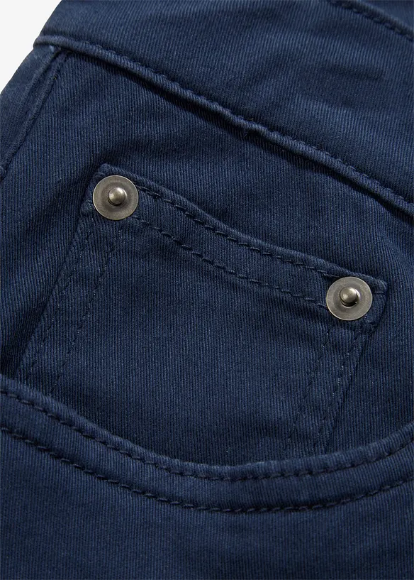 Regular fit stretch thermobroek met een zachte flanellen voering, straight, bonprix