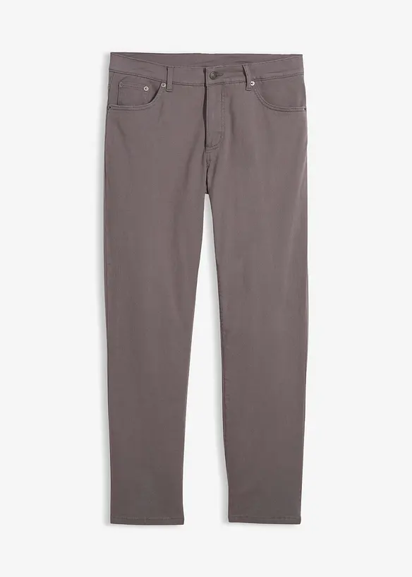 Regular fit stretch thermobroek met een zachte flanellen voering, straight, bonprix