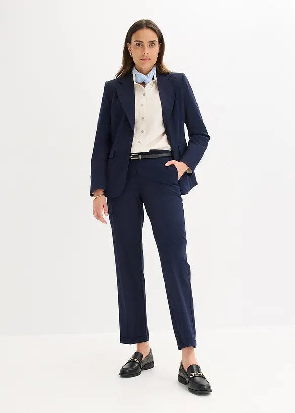 Blazer met decoratieve, handgeborduurde details, bonprix