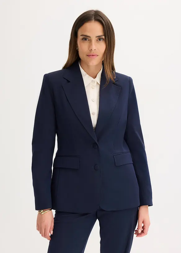 Blazer met decoratieve, handgeborduurde details, bonprix
