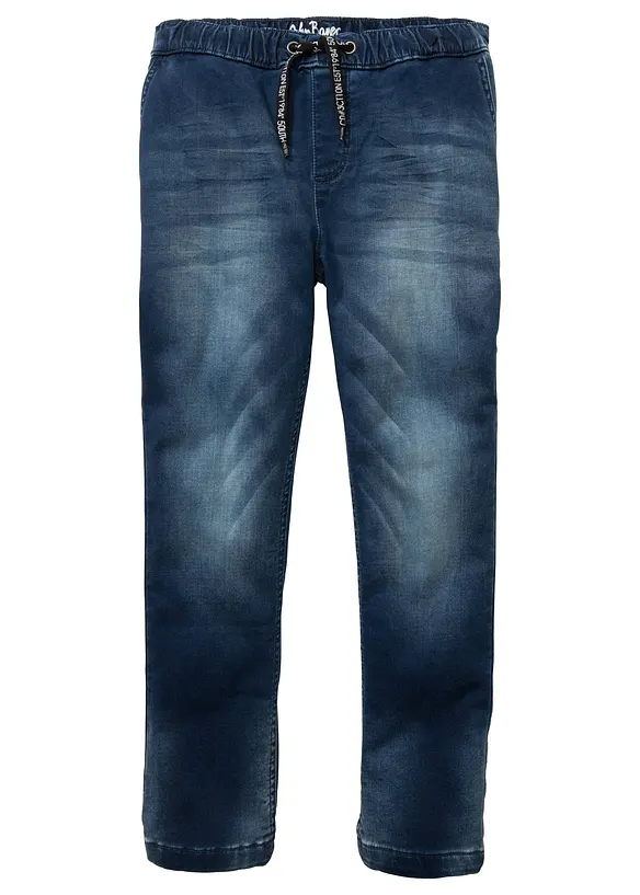 Regular fit instap jogging jeans, straight, bonprix