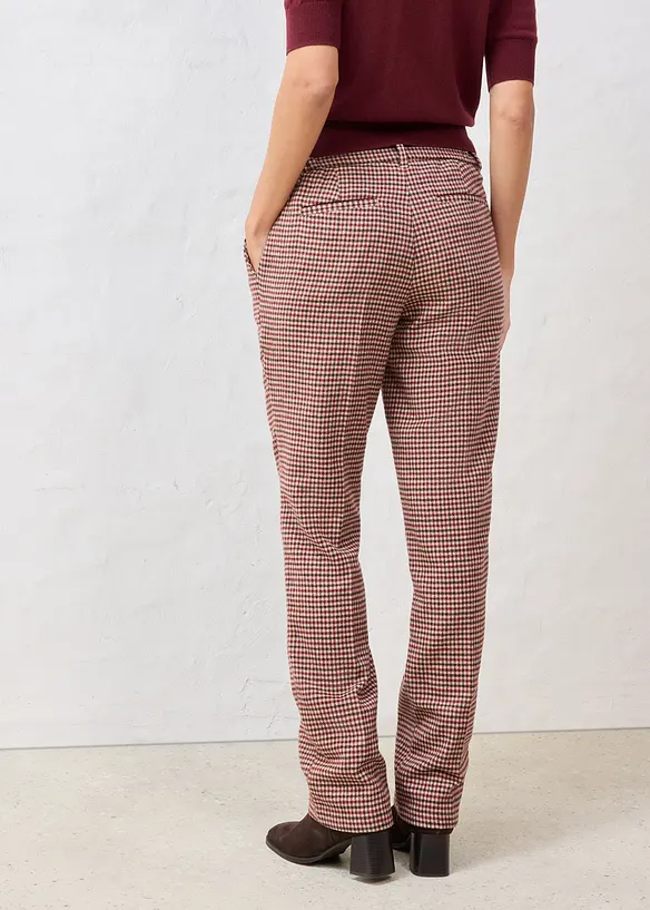 Broek van een zachte wolmix, bonprix