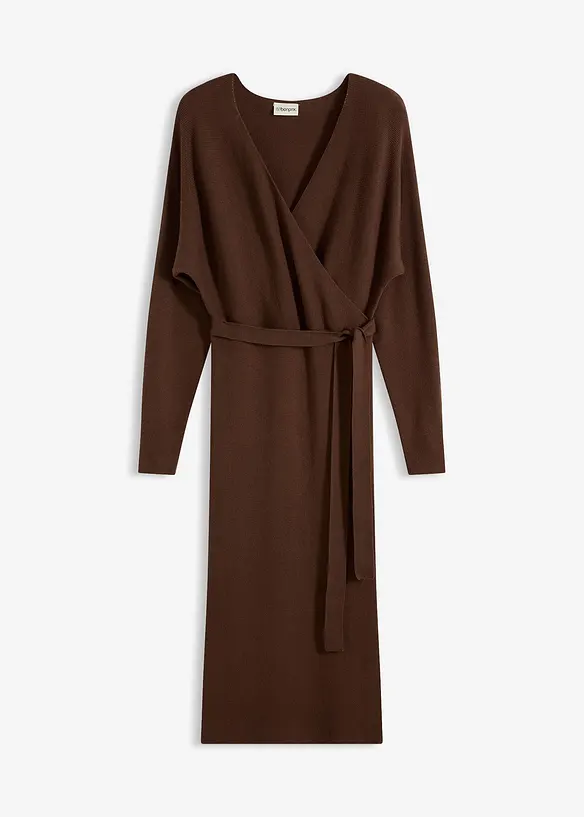 Gebreide jurk van soepele viscose, bonprix