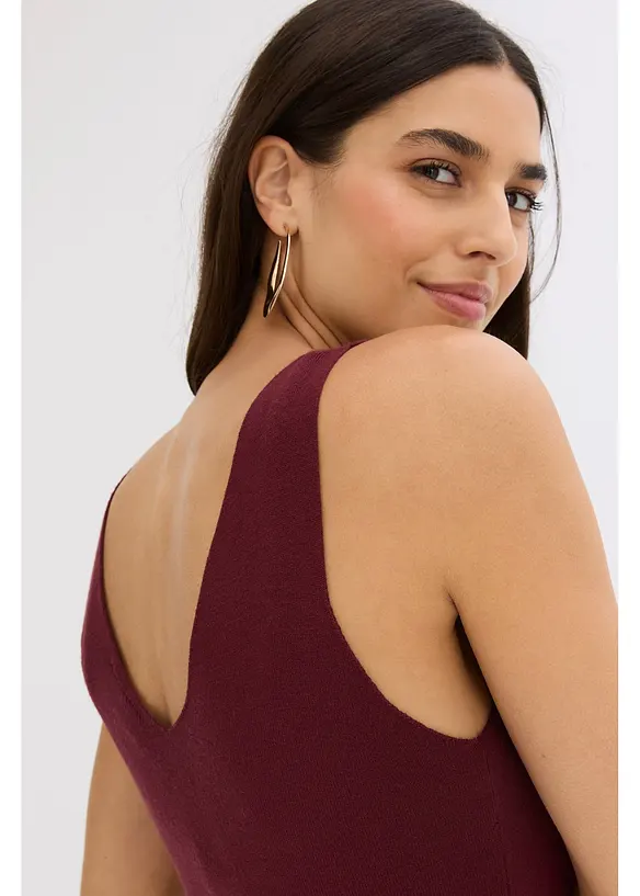 Gebreide jurk en shirt (2-dlg. set), bonprix