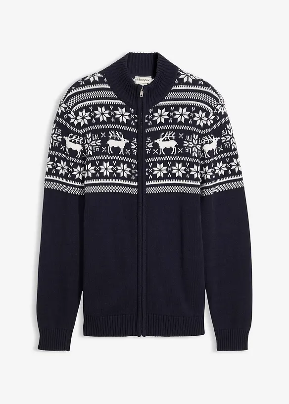 Huidvriendelijk Noors vest van puur katoen, bonprix