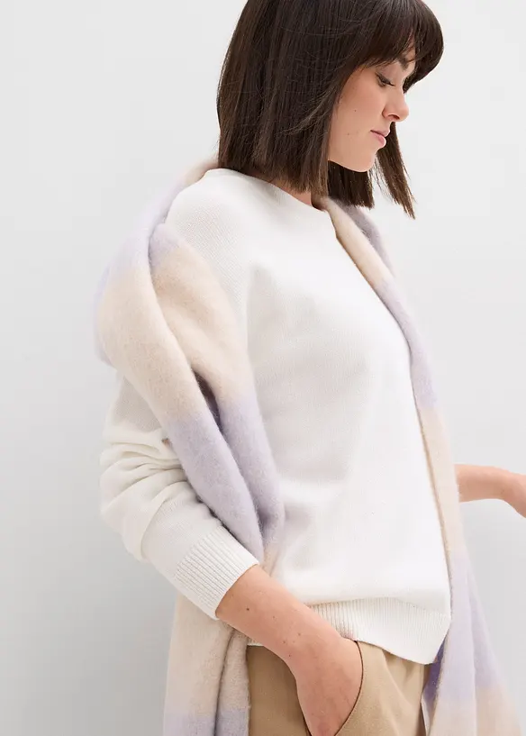 Oversized trui van puur katoen, bonprix