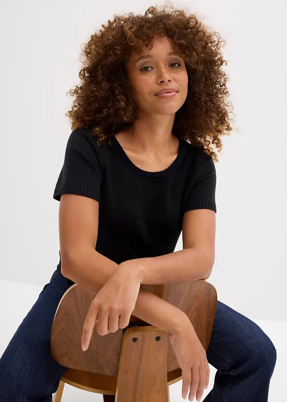 Trui, korte mouw, bonprix