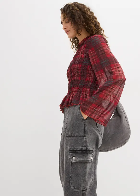 Cargo broek, high waist, bonprix