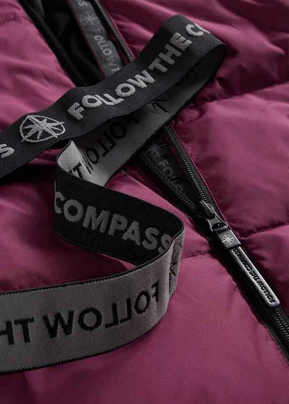 Lange outdoor jas met gerecycled dons en isolerende warmtetechnologie, bonprix