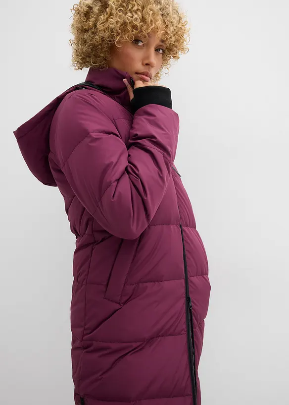 Lange outdoor jas met gerecycled dons en isolerende warmtetechnologie, bonprix