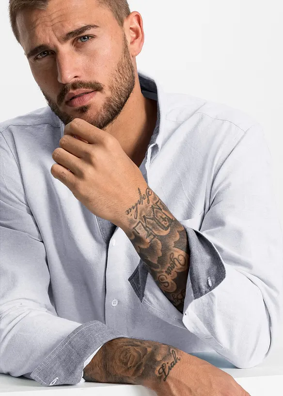 Oxford overhemd van katoen, regular fit, bonprix