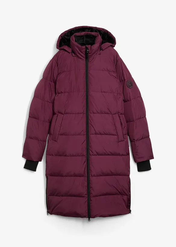 Lange outdoor jas met gerecycled dons en isolerende warmtetechnologie, bonprix