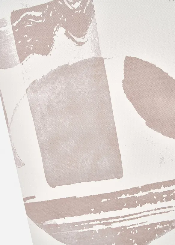 Ondoorzichtig paneelgordijn met print (1 stuk), bonprix