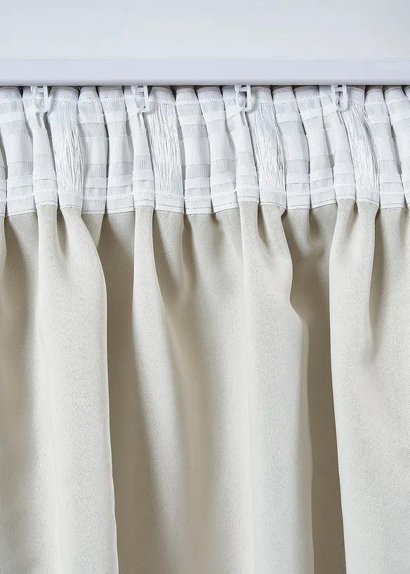 Verduisterend gordijn, dubbellaags (1 stuk), bonprix