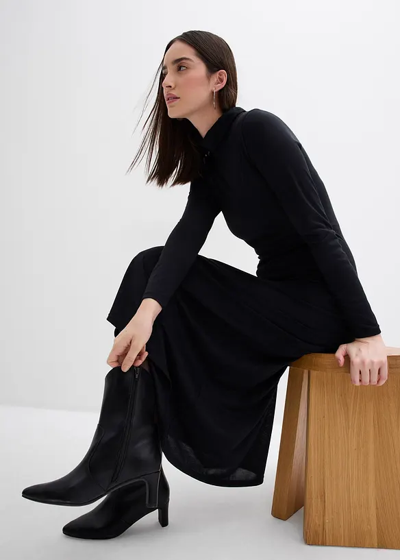 Jersey jurk van een zachte modalmix, bonprix