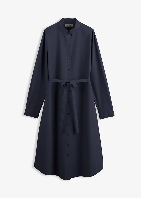 Midi jurk van puur biologisch katoen, bonprix