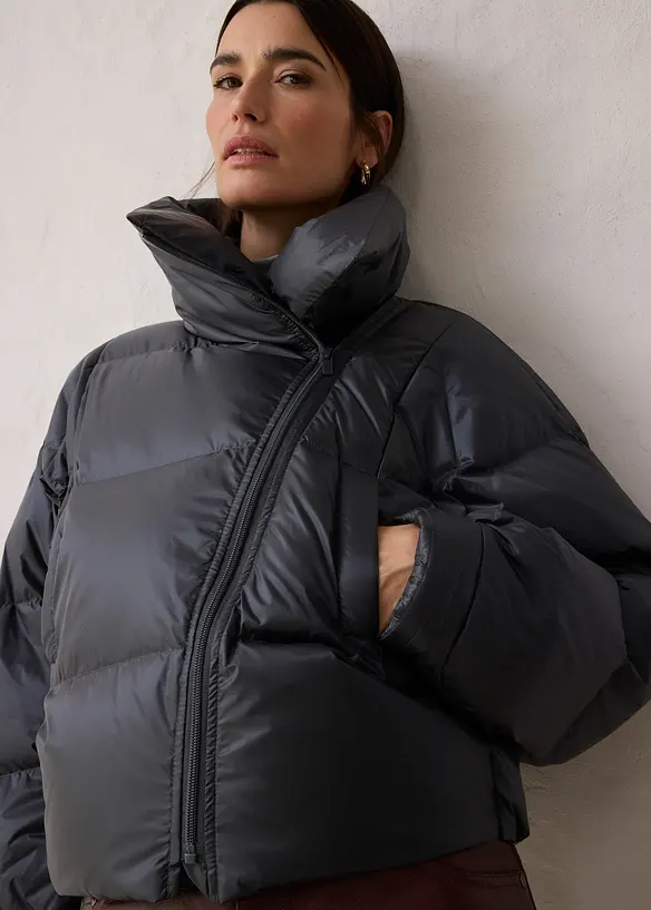 Donsjas met gerecycled dons, waterafstotend, bonprix