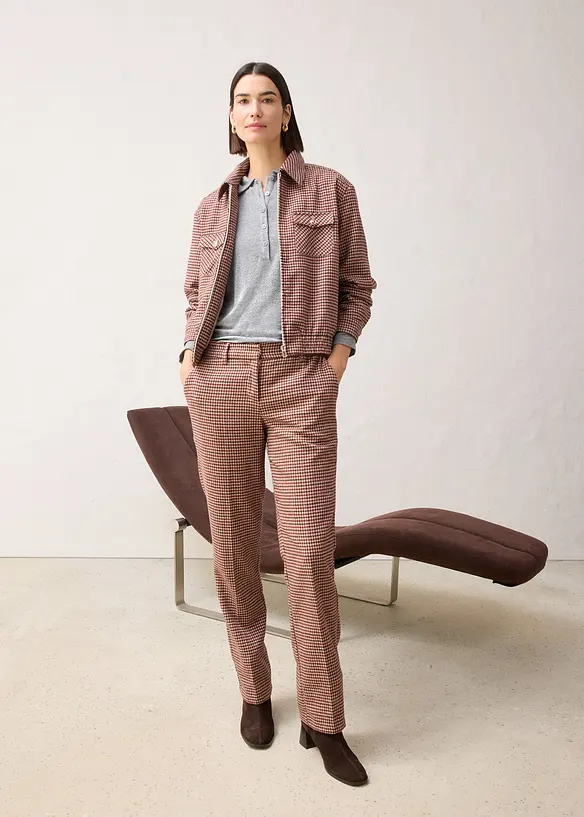 Poloshirt met wol, bonprix